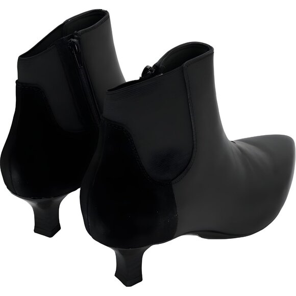 Clarks Kepley Erin Pointed Toe Ankle Boots Black Leather Women's US 11M - Picture 3 of 6